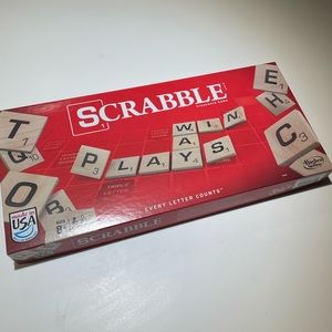 Used Once - Scrabble Board game